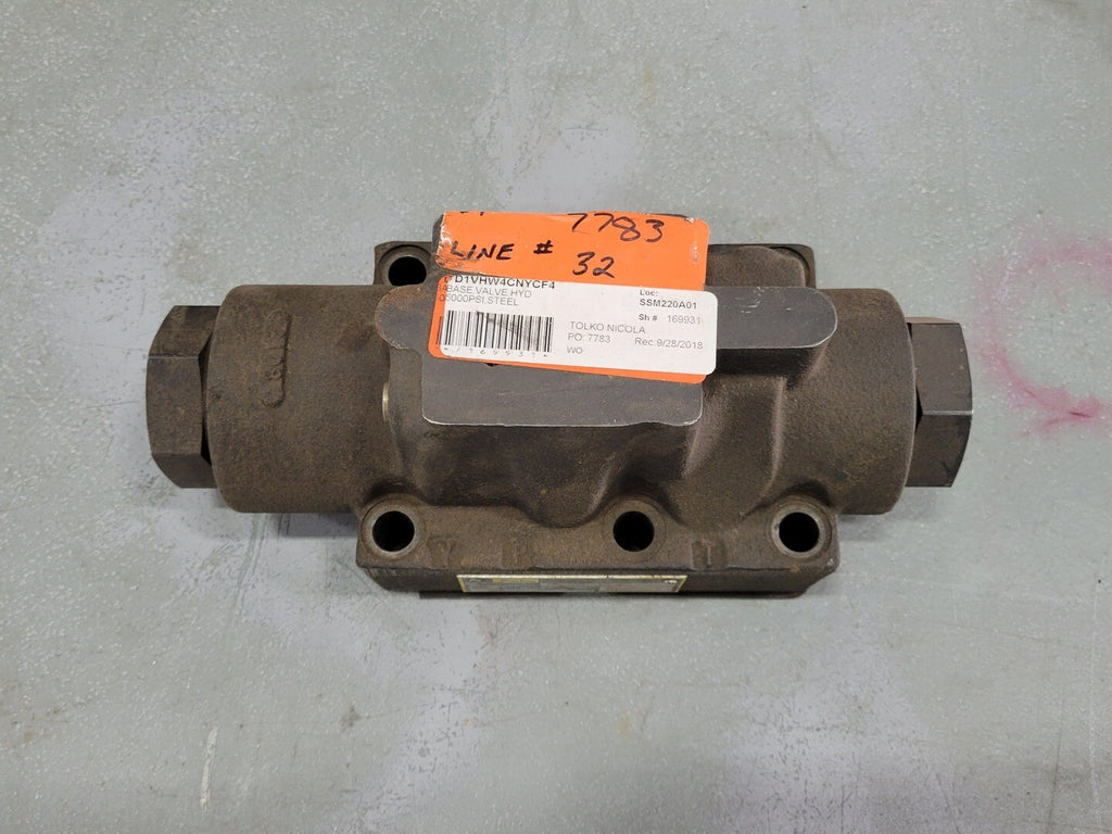 PARKER FILTRATION 3000 PSI Hydraulic Base Valve D1VHW4CNYCF4 75