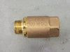 GARDNER-DENVER 1" FNPT Threaded Bronze Check Valve 90AR1136