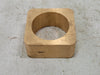 METRIGUARD 2.75"WD 2.75"HT 2-1/8"LG Rectangular Trolly Bushing 720MEC1011