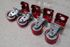 OCFAB 6" Caster Wheels Set (2 Fixed + 2 Swivel)
