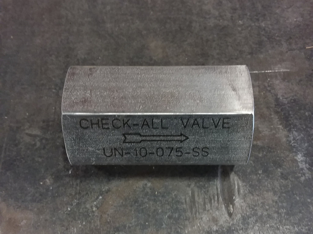 1/2", Low Pressure Check Valve 4820-01-022-5987