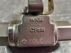 WKM DYNASEAL 1/2" Class 3000 Ball Valve B16.34