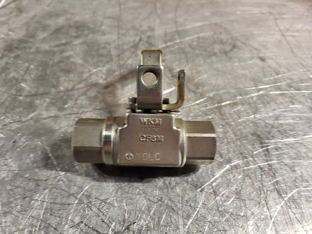 WKM DYNASEAL 1/2" Class 3000 Ball Valve B16.34