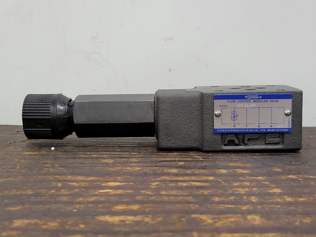YUKEN Pressure and Temperature Compensated Flow Control Modular Valve MFP-01-1090
