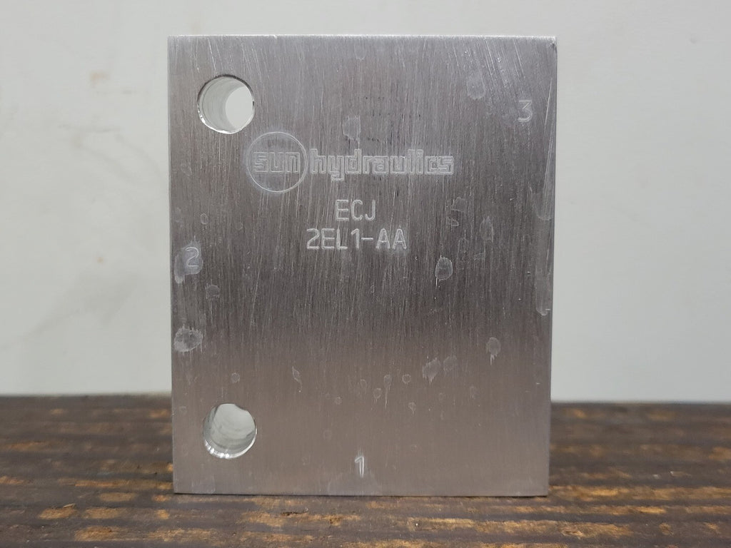 SUN HYDRAULICS CORP. Line Mount Manifold ECJ 2EL-AA