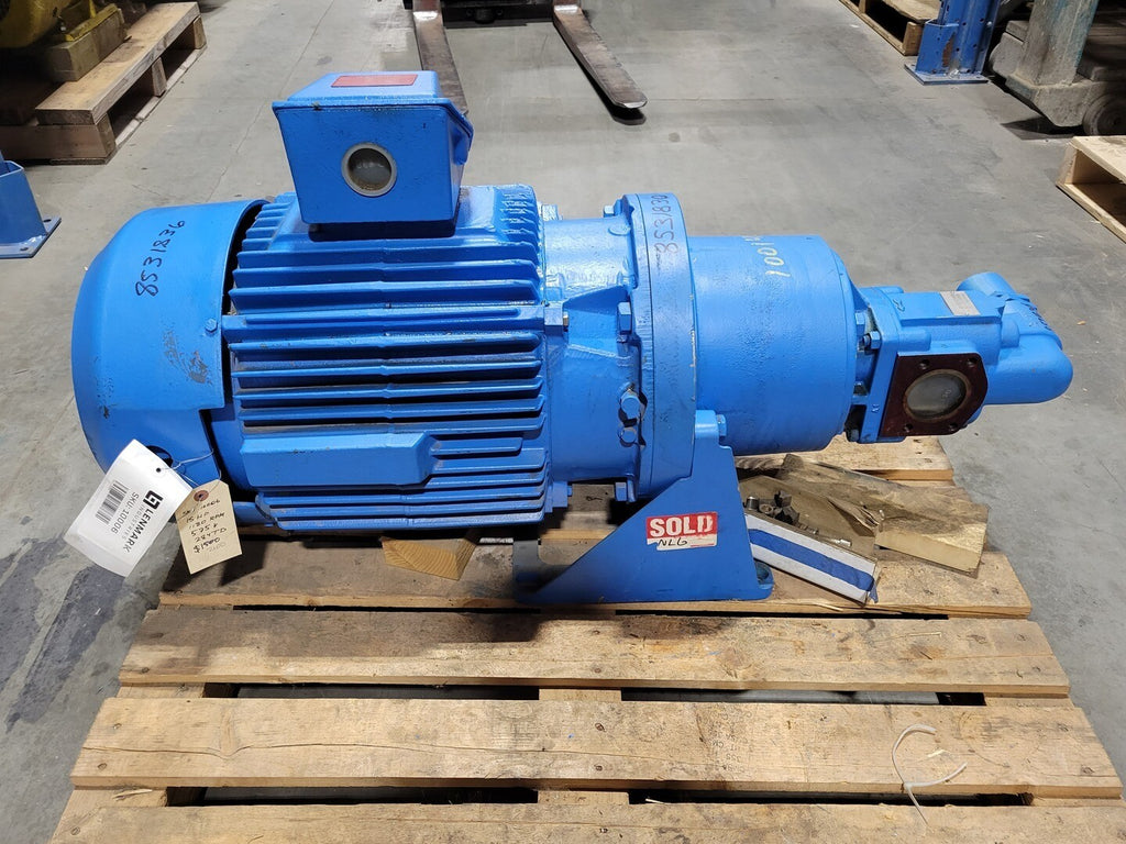 STEIMEL Gear Pump SF6-180RD-LF w/ 15 hp Electric Motor