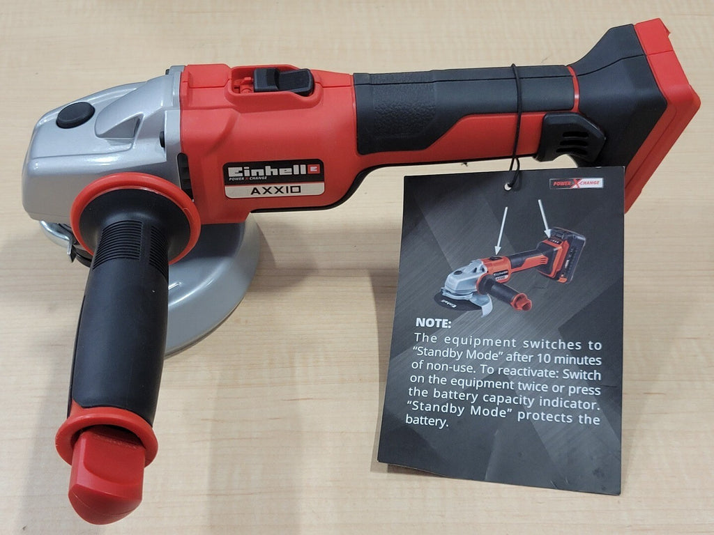 EINHELL 4431143 Axxio 18V Brushless 5" Cordless Angle Grinder