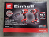 EINHELL 4257245 TE-TK 18V Cordless Drill/Driver & Impact Kit