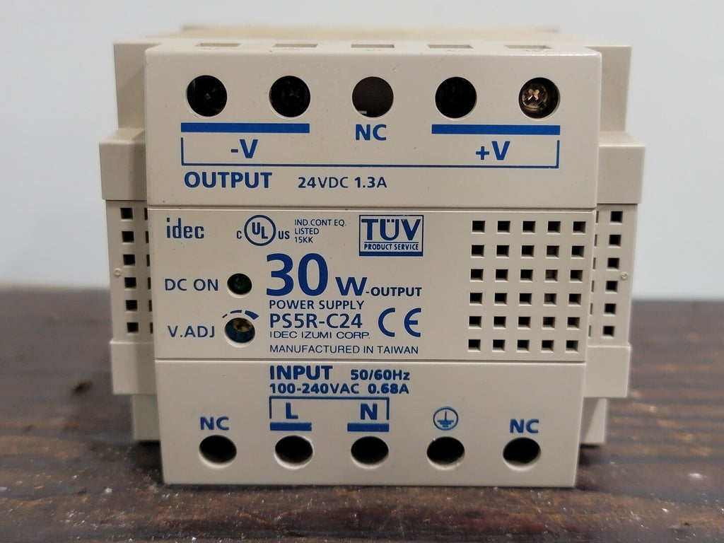 IDEC 1.3 Amp, 100/240 Volts Switching Power Supply PS5R-C24