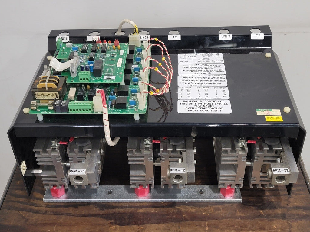 CUTLER-HAMMER Solid State Reduced Voltage Starters TRU-200-P-MO-BY