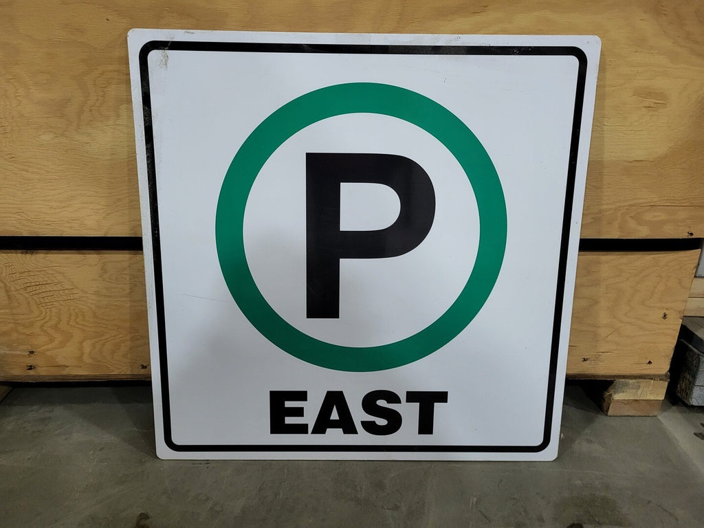 Parking East Sign 24" x 24"