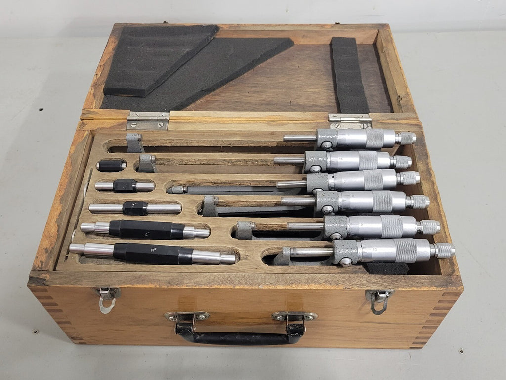 0-6" Outside Micrometer Set