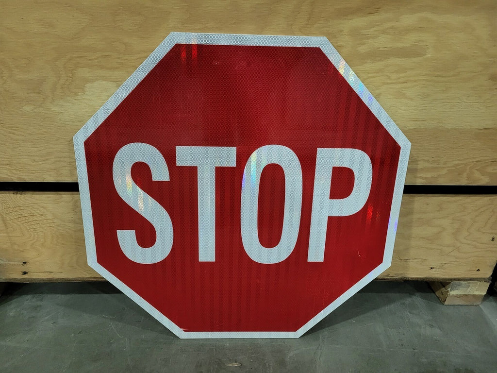 Stop Road Sign 24" x 24"