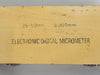 25-50mm x 0.001mm Electronic Digital Micrometer