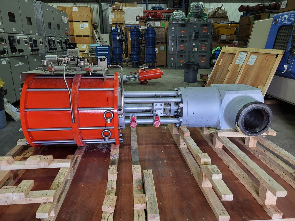 HP VALVES/KEY VALVE TECHNOLOGIES 14" Class 2500 Parallel Slide Gate Valve w/ Actuator P200-750TD