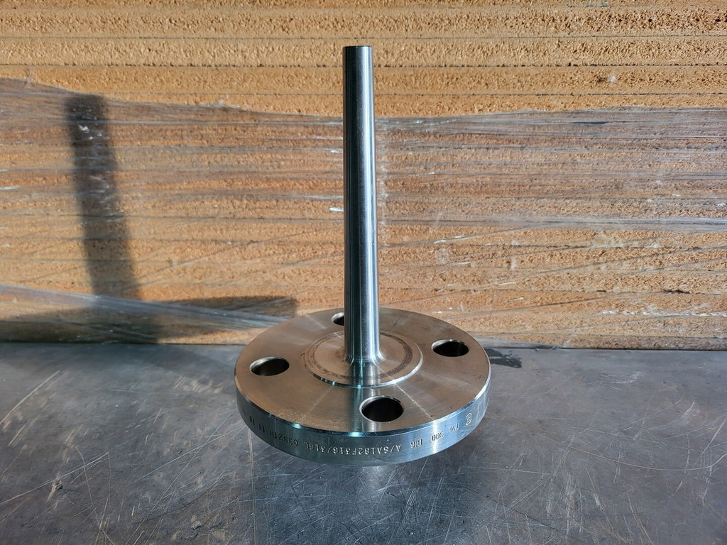 ROSEMOUNT 0.260" Bore Stainless Flanged Thermowell 