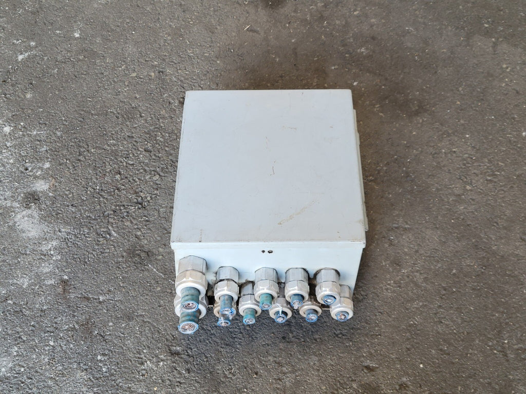 B-LINE 16.5" x 12.5" x 6.5" Electrical Box LR-78446 w/ Terminal Blocks & Wiring