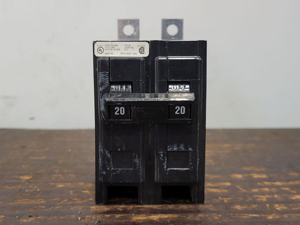 CUTLER-HAMMER 20 Amp, 2 Pole, 120/240 Volts Circuit Breaker BA220