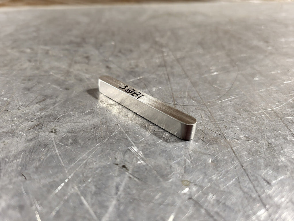 FLOWSERVE 0.313" x 0.313" x 2.5" Round Both End Key Mat A276 TP 316 FPD D3060 12513881