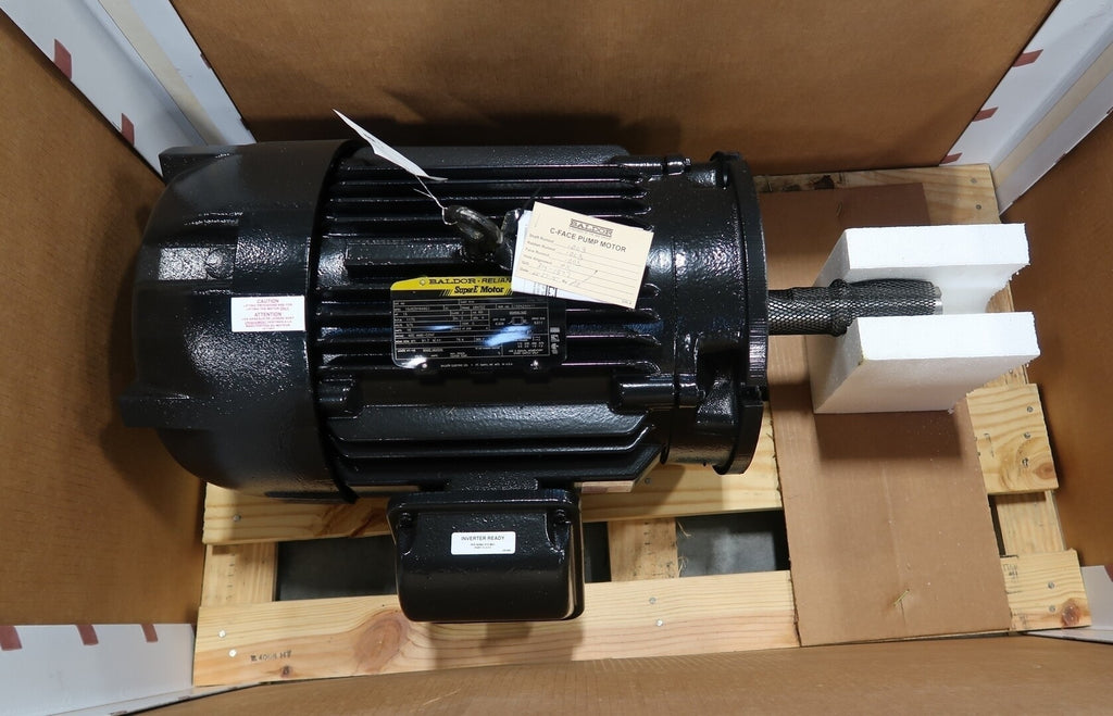 BALDOR 15 hp, 575 volts, 1175 rpm, 284TDZ Electric Motor 10J925Y949G1