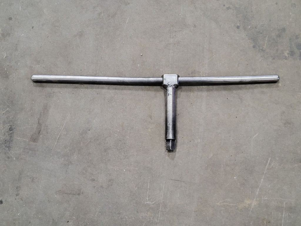 Square Head Lathe Chuck Key, T-handle