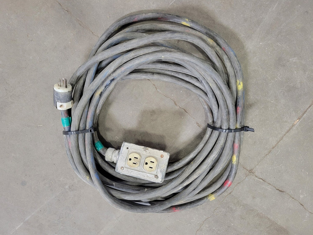 50 ft Heavy-Duty Extension Cord w/ Dual Outlet