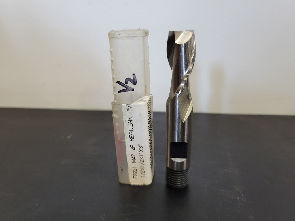 End Mill 2 Flute 1/2 x 1/2 in. M42