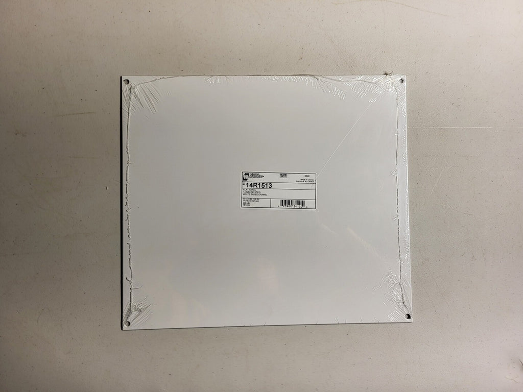 HAMMOND 14R1513 Flat Panel 14 Gauge Steel 14.8"x12.9"