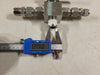 SWAGELOK 1/2" Stainless Steel 3-Way Ball Valve SS-45XS8