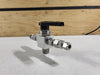 SWAGELOK 1/2" Stainless Steel 3-Way Ball Valve SS-45XS8