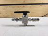 SWAGELOK 1/2" Stainless Steel 3-Way Ball Valve SS-45XS8