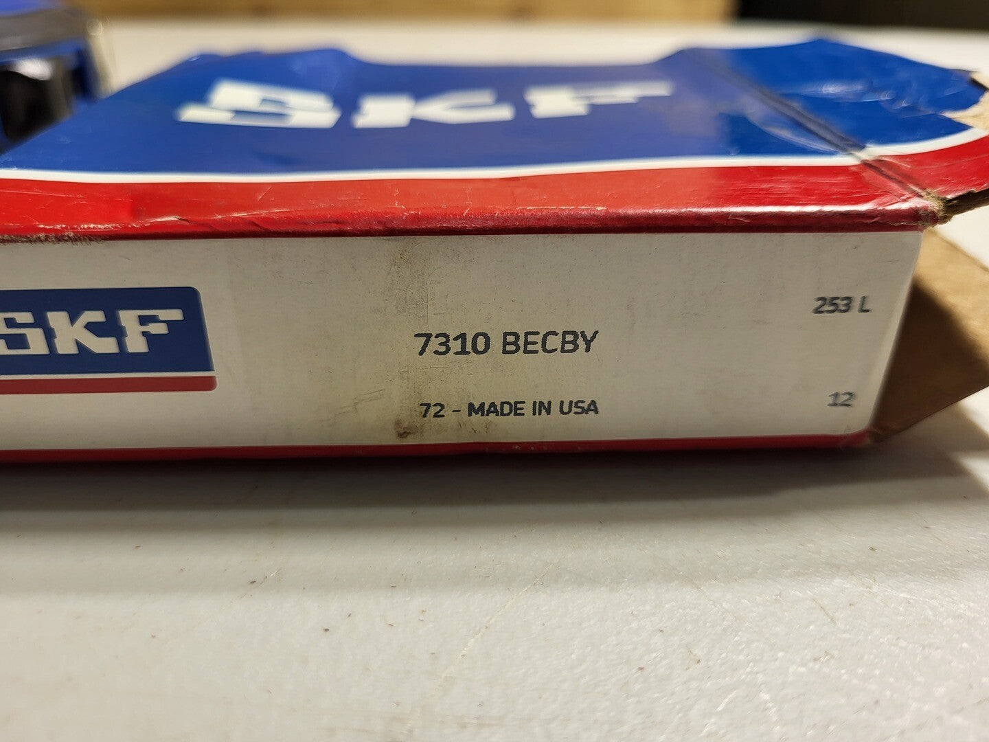 SKF Angular Contact Ball Bearing 7310 BECBY, 50mm x 110mm x 27mm