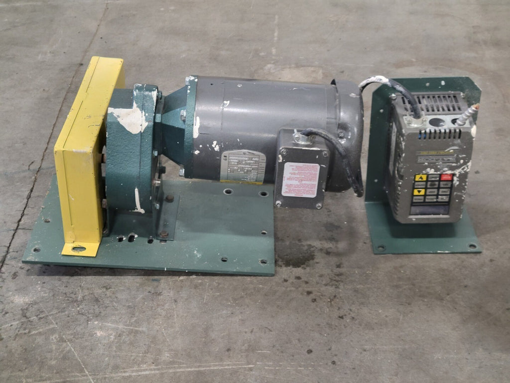 BALDOR 1-1/2 hp, 230/460 volts, 1725 rpm, 56C Electric Motor w/ Adjustable Speed Drive