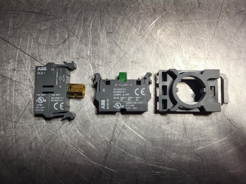ABB Modular Contact Block w/ Holder MCBH-101