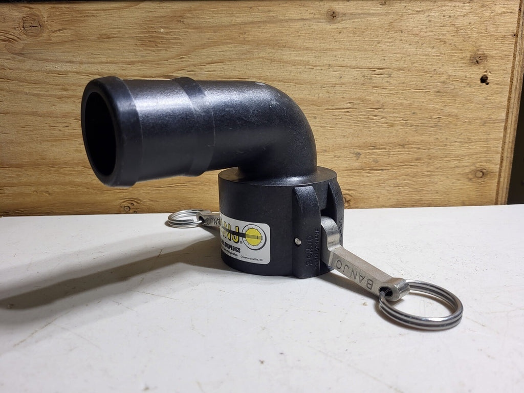 BANJO 90 Deg. Polypropylene Cam Lever Coupling 200-C-90