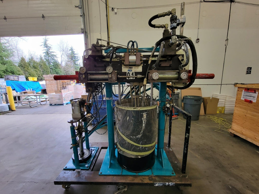 H&G Metermaster Double Silicone Pump Assembly 55 Gal. Base