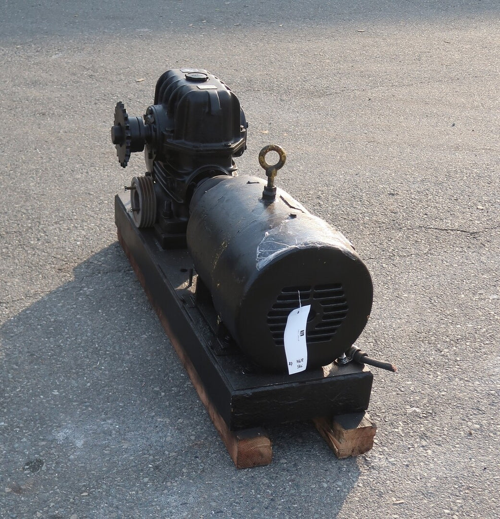 RENOLD 29.3:1 Ratio, Gear Reducer 358198A92P11A w/ 10 hp Electric Motor 