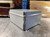HOFFMAN A12106CHQRFG  Continuous Hinge QR Cover Enclosure 12"x10"x6" w/ Terminal Block