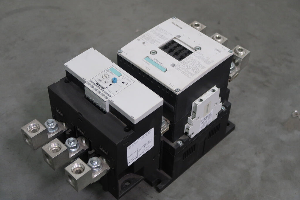 SIEMENS 275 Amp, 3 Pole, 600 VAC Coil Sirius Contactor 3RT1064-6...6
