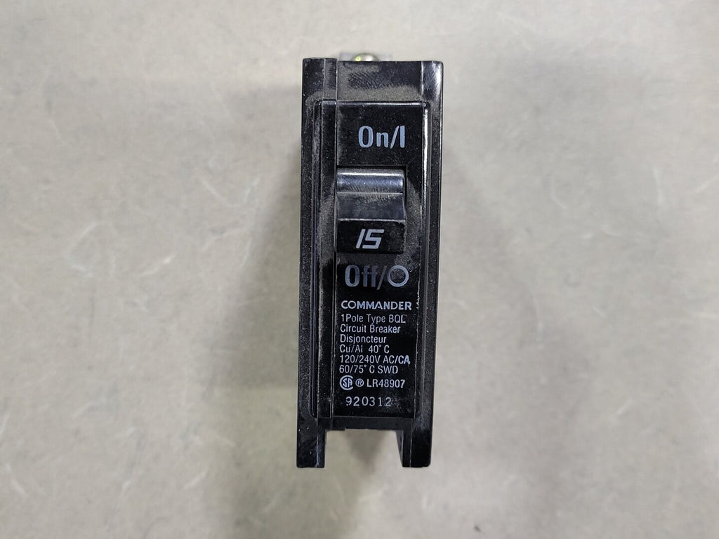 COMMANDER 15 Amp, 1 Pole, 120/240 volts Circuit Breaker BQD115