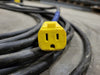 72 ft Power Extension Cord NEMA 5-15 Plug and Receptacle
