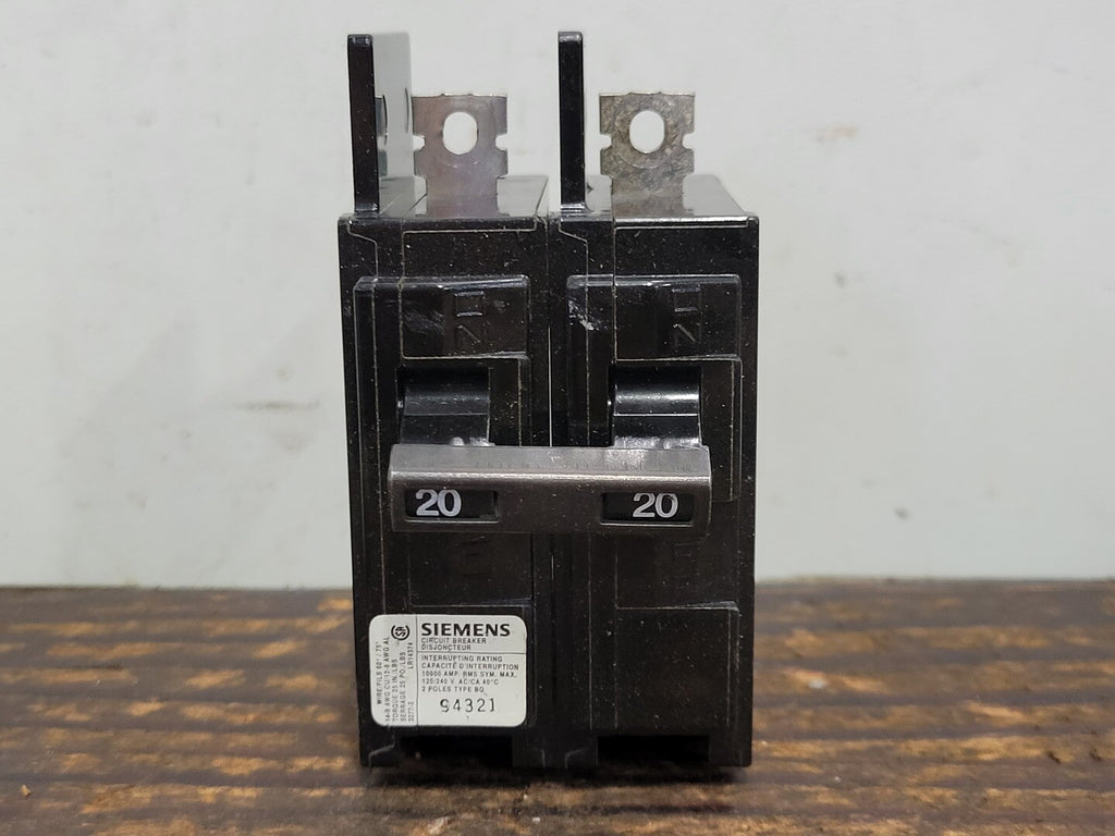 SIEMENS 15 Amp, 2 Pole, 120/240 volts Circuit Breaker BQ215