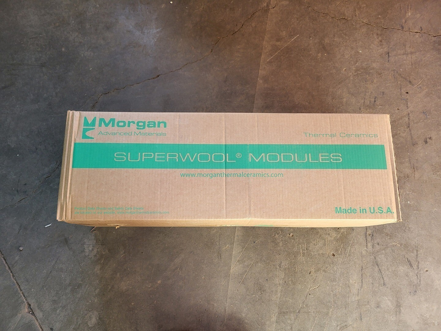 MORGAN Pyro-Bloc Modules Superwool Plus 12x12x18 No.15