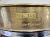 COLE-PARMER 8" Test Sieve 0.0059" 150 micron No. 100