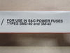 S&C 125E SMU-40 Fuse Unit 822125