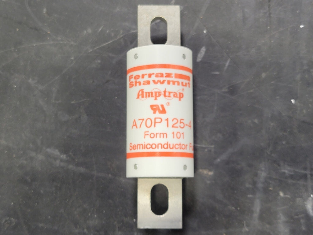 FERRAZ SHAWMUT 125 Amp Semiconductor Fuse A70P125-4 (Box of 3)