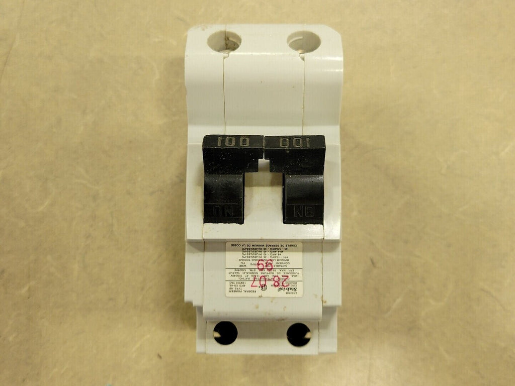 FEDERAL PIONEER 100 Amp 2 Pole 120/240 volts Circuit Breaker NB2100