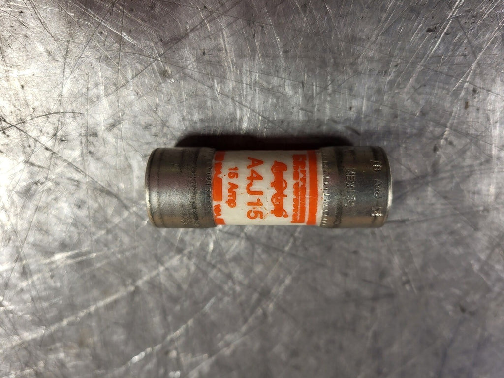 FERRAZ SHAWMUT 15 Amp Class J Fast-Acting Fuse A4J15