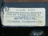 FEDERAL PACIFIC 15 Amp, 1 Pole, 120/240 volts Circuit Breaker NC115