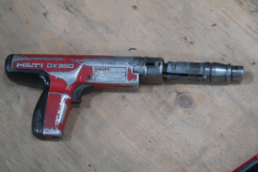 HILTI DX 350 Powder Actuated Nail Gun Tool W/ Case